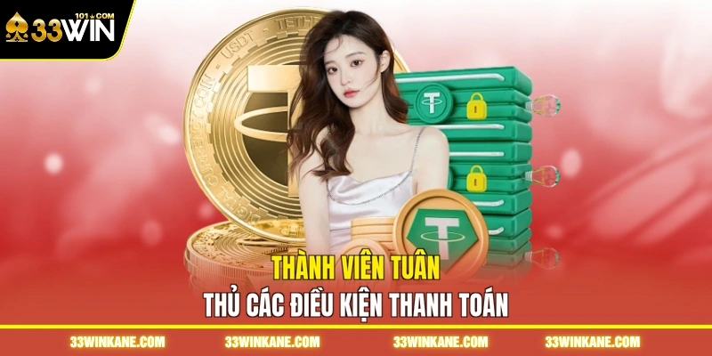Rút Tiền 33WIN - Giao Dịch Nhanh Chóng, An Toàn, Tiện Lợi 1 Thành viên tuân thủ các điều kiện thanh toán